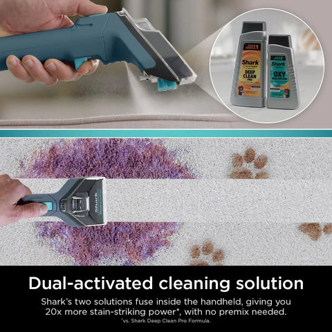 Ultra-fast dry mode enables quicker carpet drying after cleaning.
