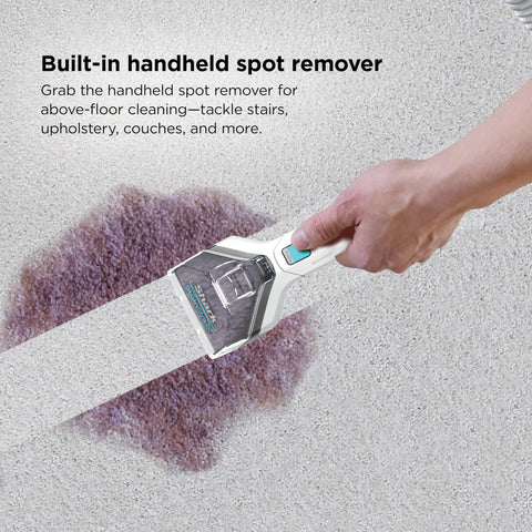 Shark CarpetXpert ultra-fast dry times prevent oversaturation and speed up reuse.