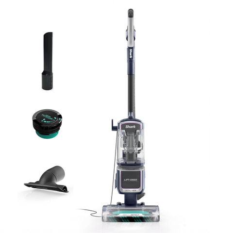 Shark Detect Pro Speed Lift-Away front view shows strong suction for deep cleaning