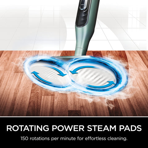 Shark Dirt Grip pads in use on sealed floors for easy cleaning.