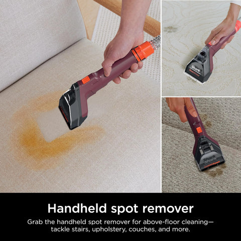 Shark EX150 Renewed deep-clean removal of dirt and grime from carpet.