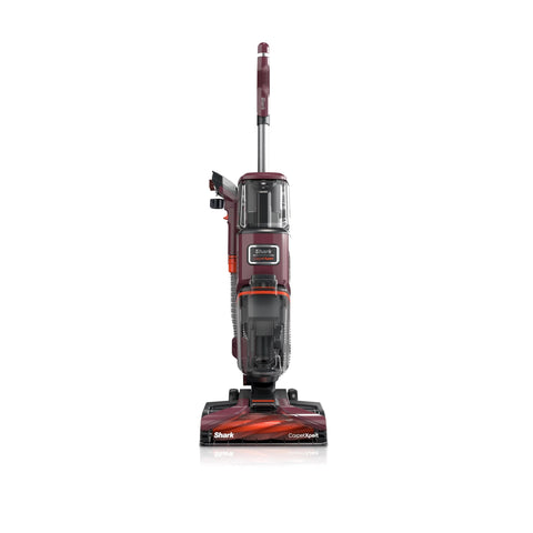 Shark EX150 Renewed easy-to-empty dirt cup for quick maintenance.