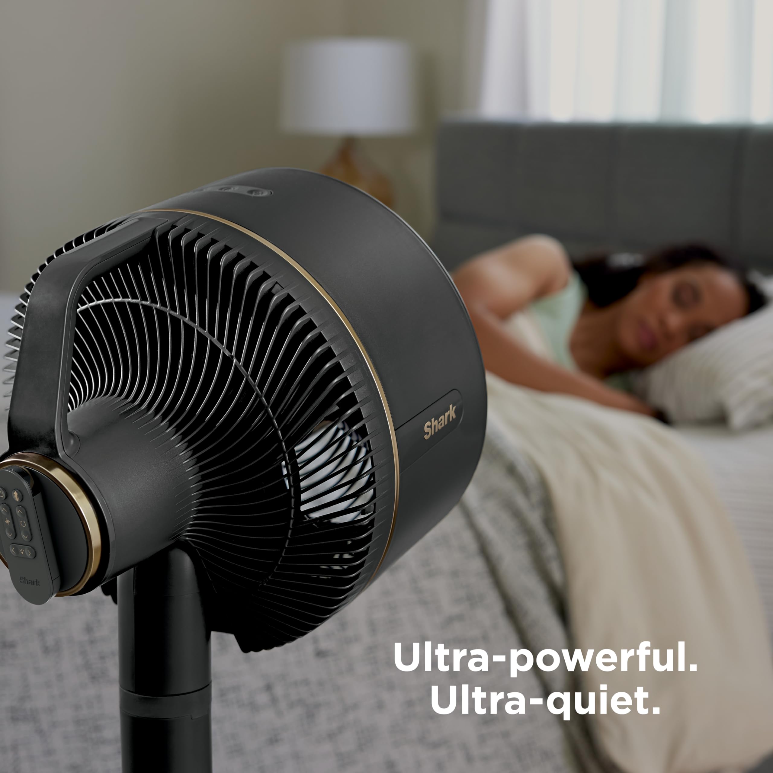 Shark FlexBreeze offers five speeds and two natural breeze modes for customization.