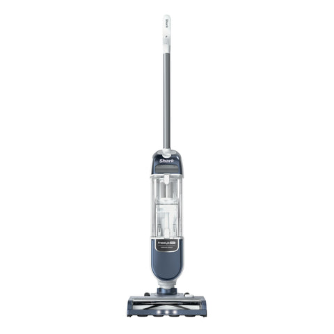 Shark Freestyle Max cordless upright front view shows lightweight design for easy cleaning.