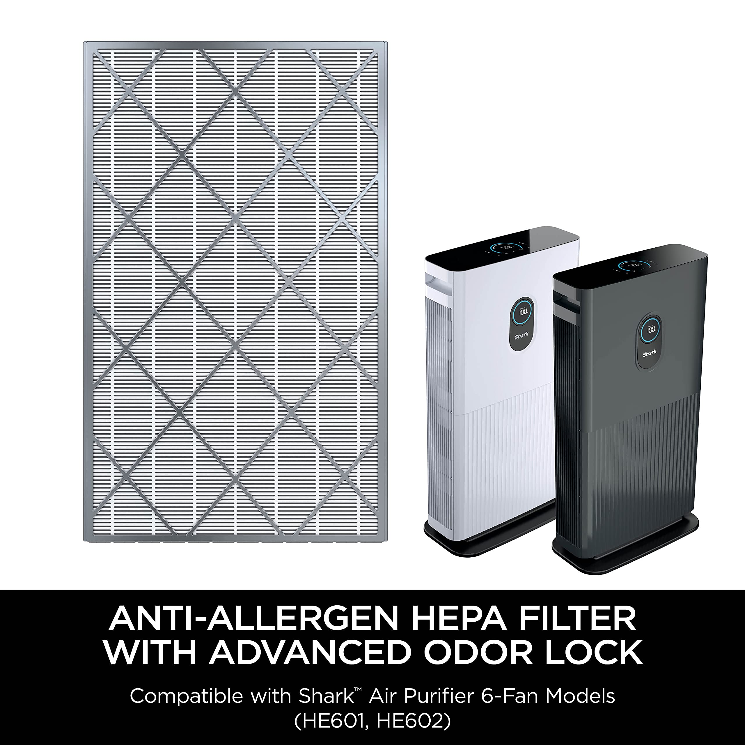 Shark HE601/HE602 filter installation for quick, mess-free maintenance.