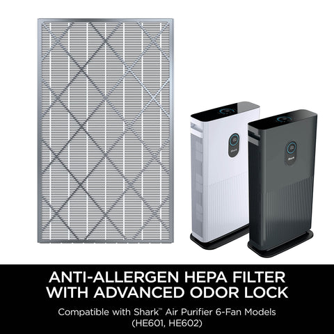 Shark HE601/HE602 filter installation for quick, mess-free maintenance.