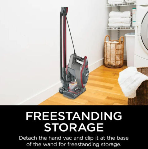 Shark HV370 Rocket Pro foot-detach wand supports quick tool switching.