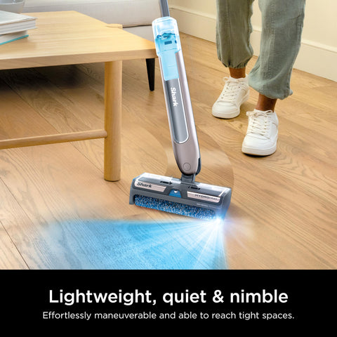 Shark HydroDuo cordless cleaning in action for quick, grab-and-go messes.