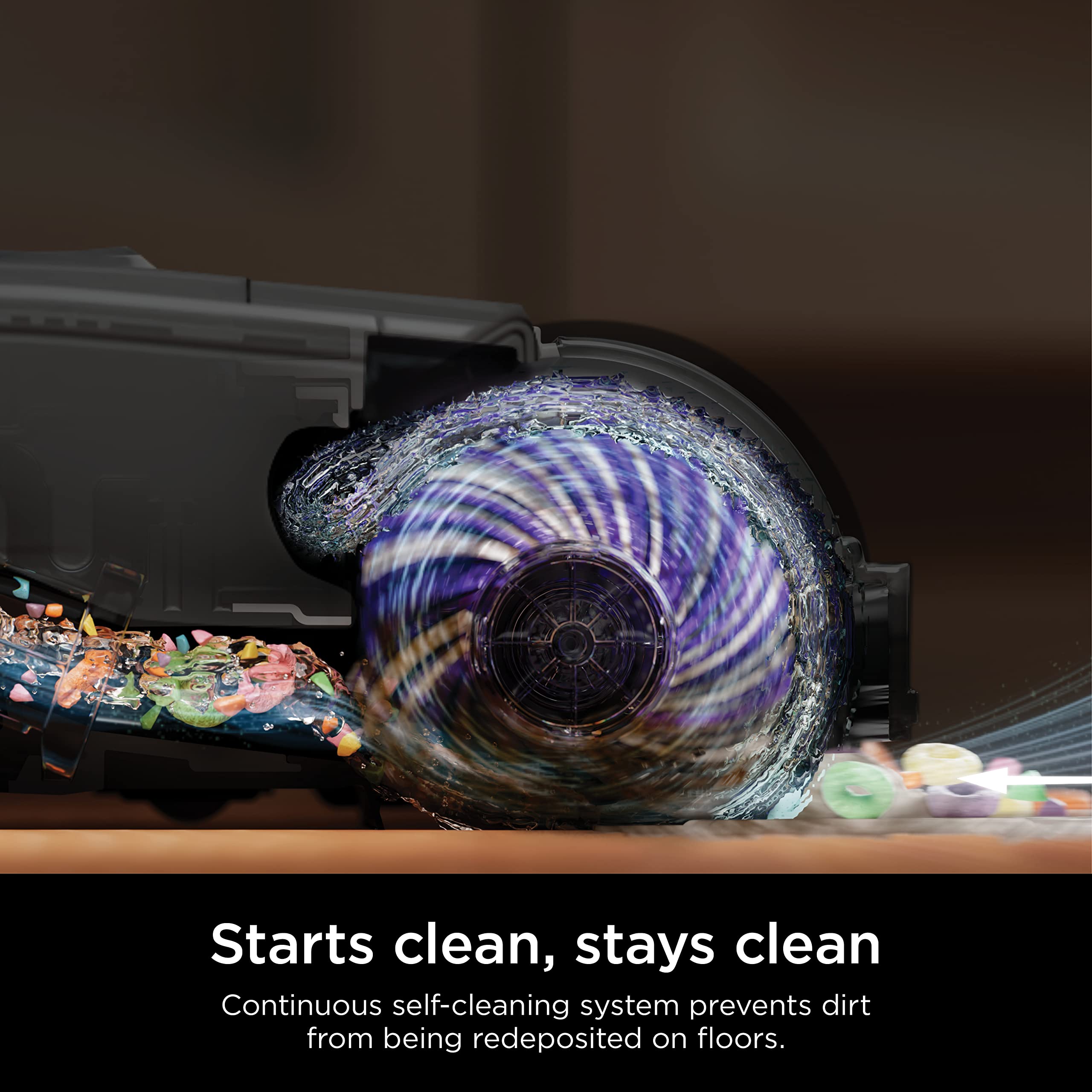 Shark HydroVac easy brushroll replacement for quick upkeep.