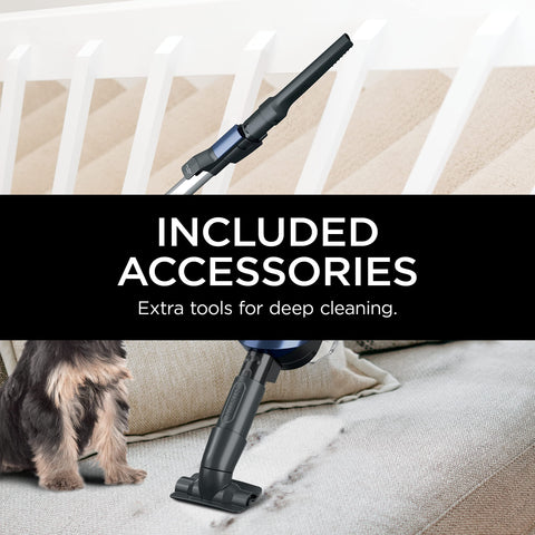 Shark HZ600C Crevice Tool cleans narrow gaps between furniture and walls.