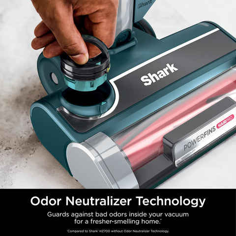 Shark HZ700 detachable hand vac offers powerful suction in a compact form.