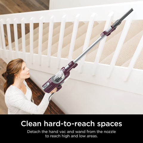 Shark HZ702 lightweight stick converts to handheld for furniture