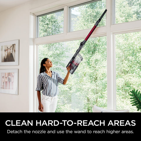 Shark IZ163H Pet Plus 40-minute runtime enables extended cordless cleaning sessions