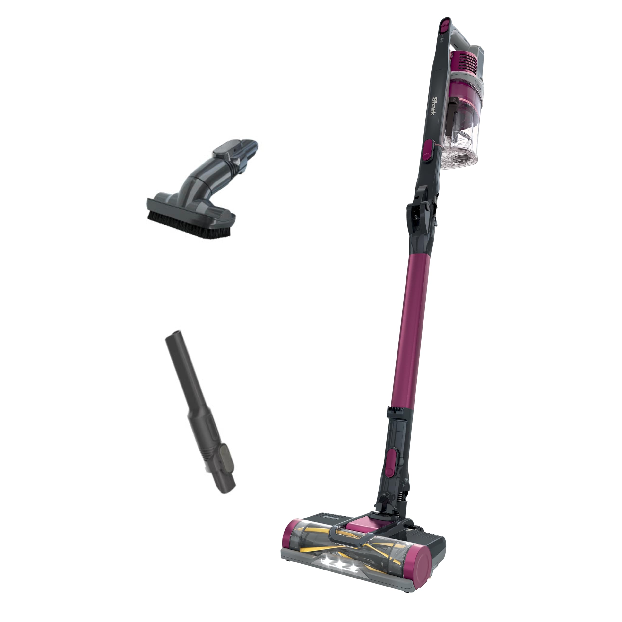 Shark IZ163H Pet Plus self-cleaning brushroll removes hair wrap during pet cleaning