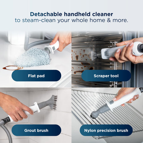 Shark Lift-Away floor modes: Light, Normal, Deep for tailored cleaning