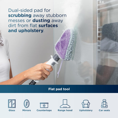 Nylon precision brush from Shark Lift-Away scrubbing heavy grime