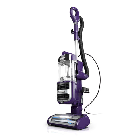 Shark Lift-Away PowerFins in action on carpets and floors for thorough cleaning.