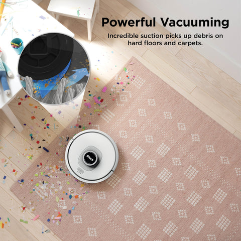 Shark Matrix Clean robot vacuum docking station with self-empty base