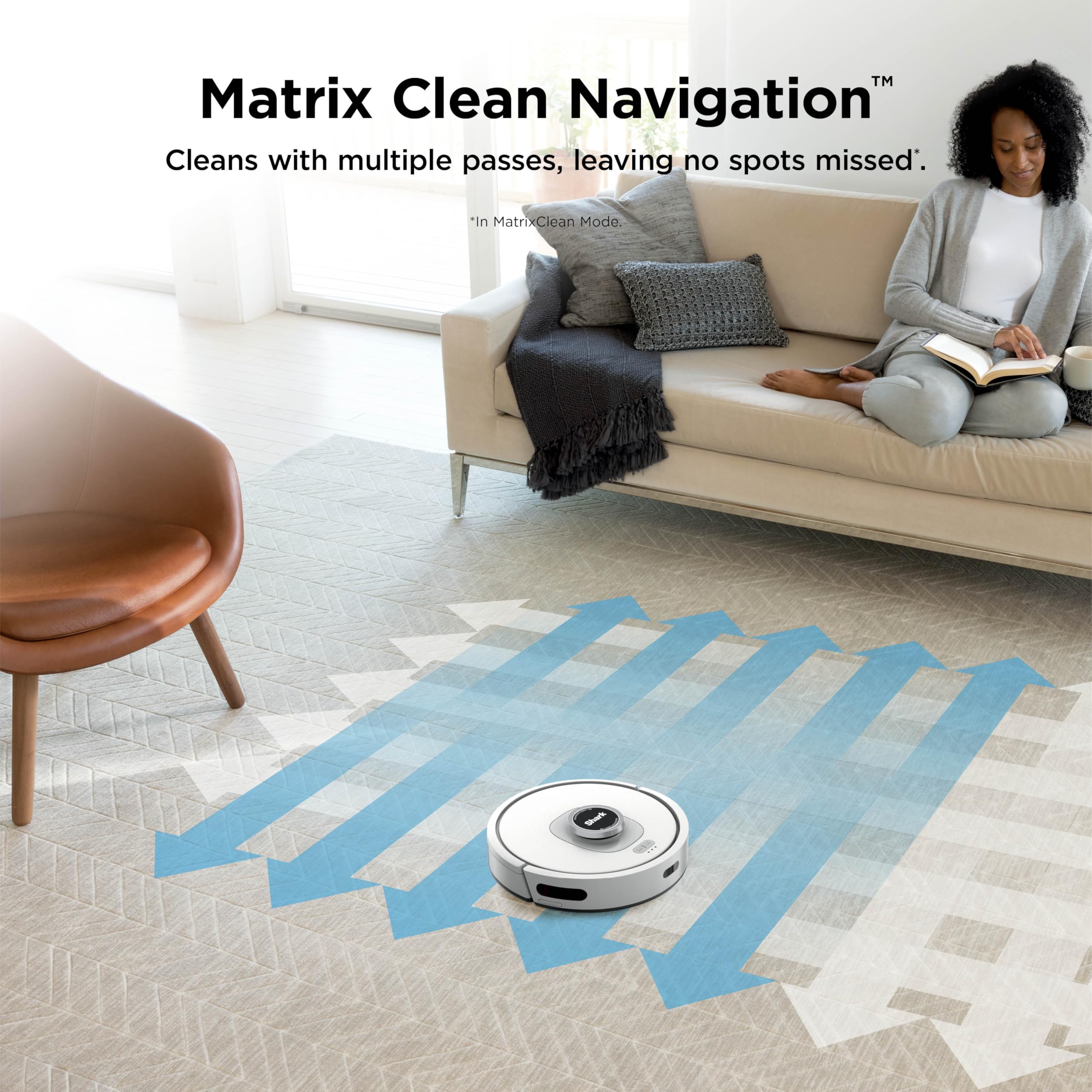 Shark Matrix Clean LiDAR mapping for precise home navigation