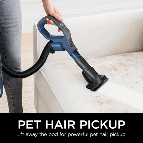 Advanced swivel steering enables precise maneuvering around furniture