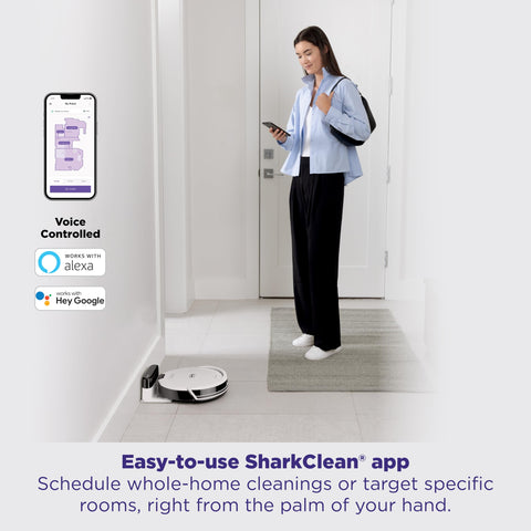 Shark Navigator included accessories, charging base, and extra side brushes