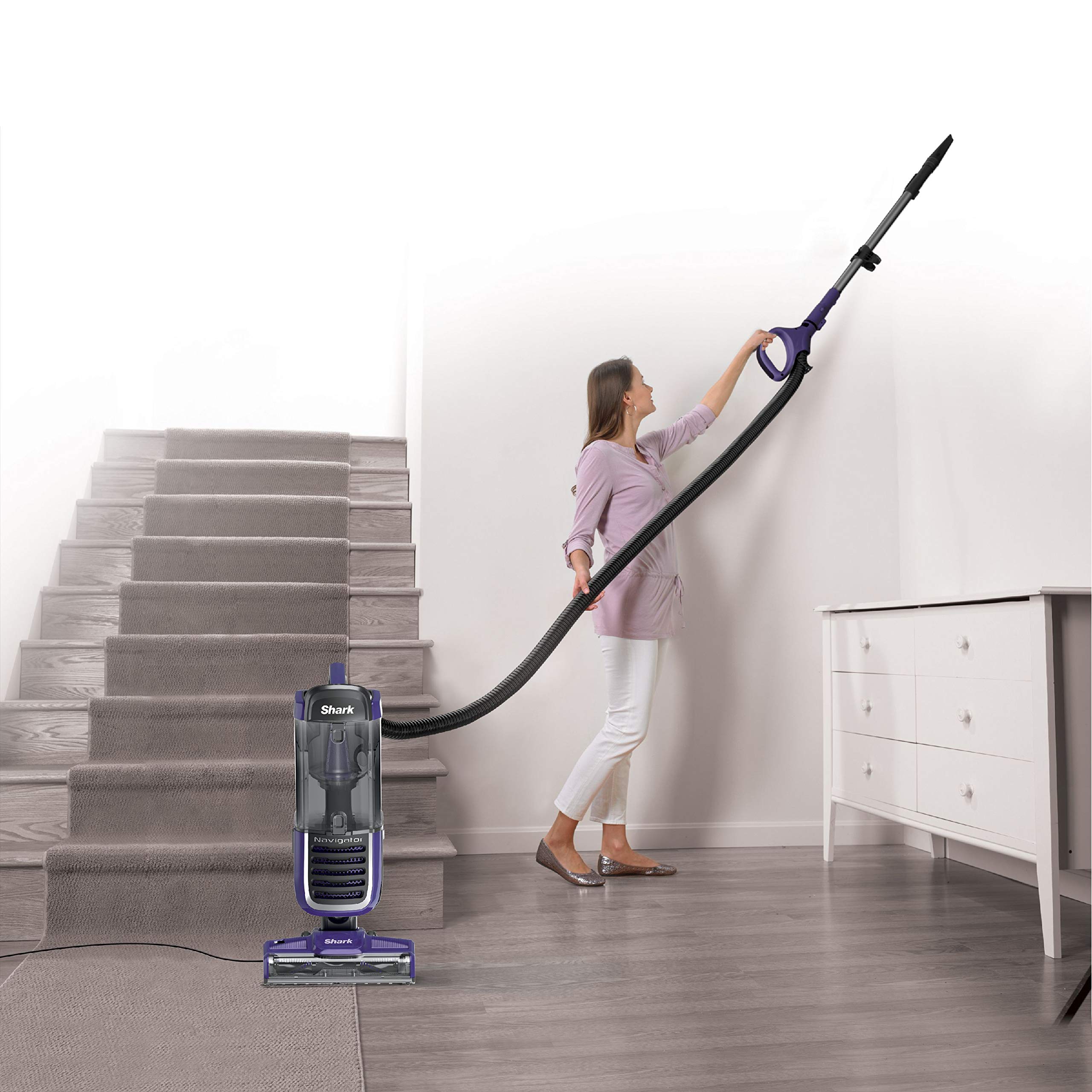 Shark Navigator Swivel Pro versatile attachments for corners and tight spaces.