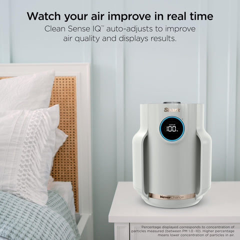 Shark NeverChange placed in a bedroom or home office for flexible placement