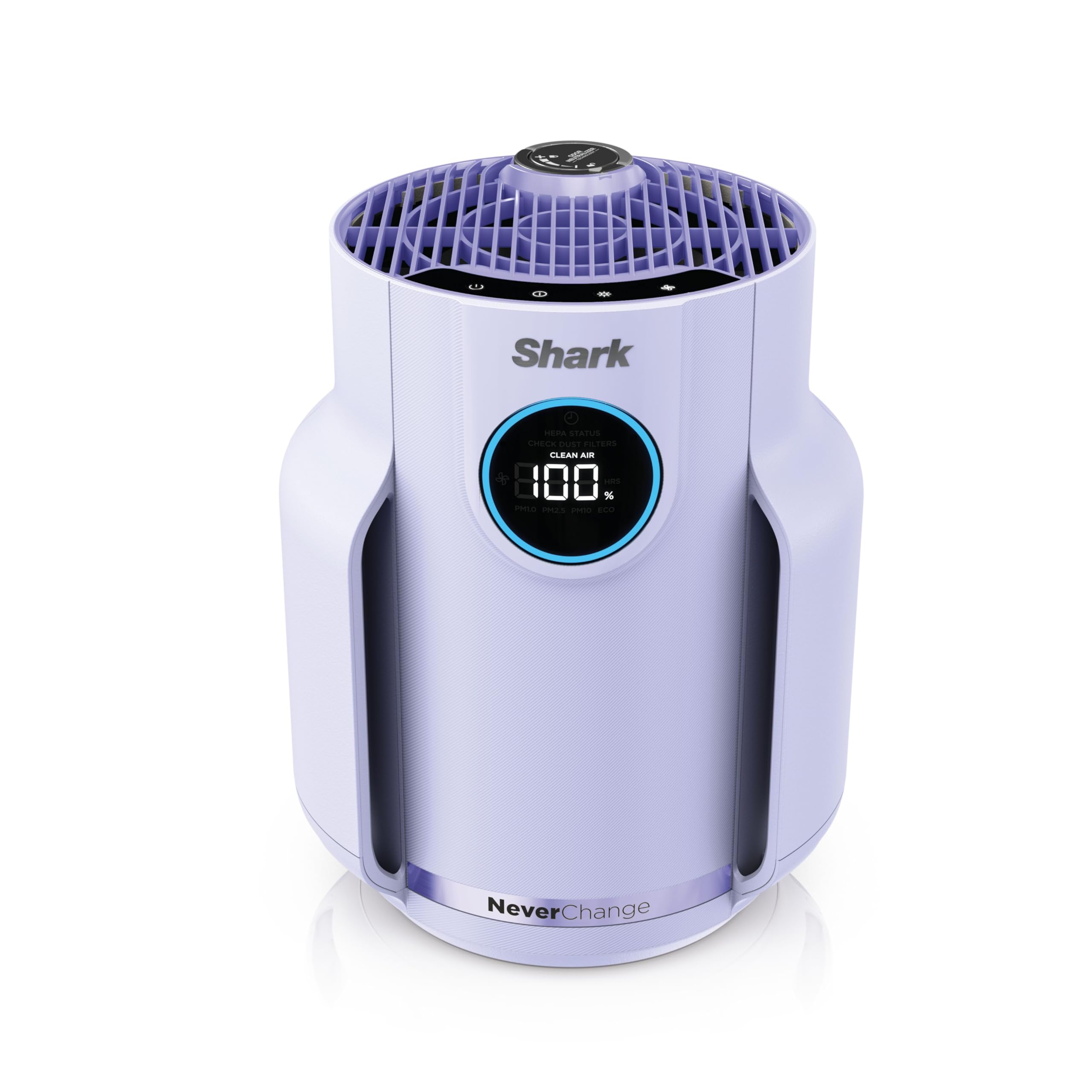 Shark NeverChange Compact Pro front view shows compact design and easy placement.