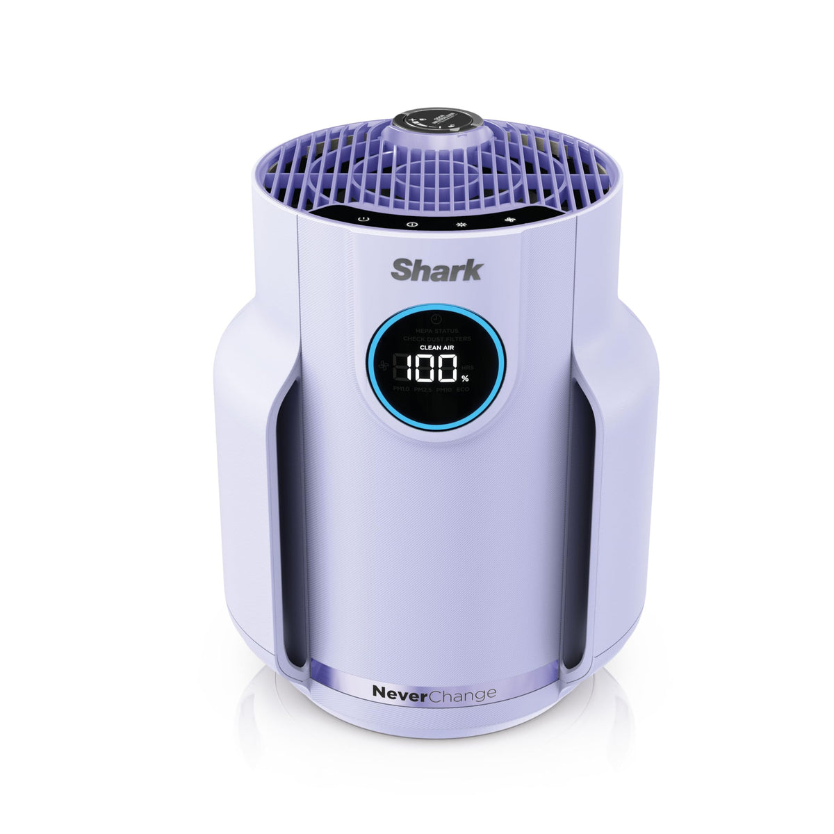 Shark NeverChange Compact Pro front view shows compact design and easy placement.