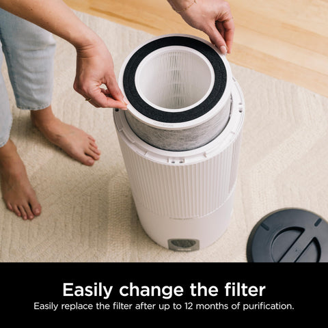 Shark Odor Guard filter in action reducing kitchen and cleaning odors.
