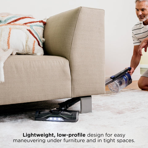 Shark Pet Cordless Stick Vacuum removable hand vac enables above-floor cleaning.