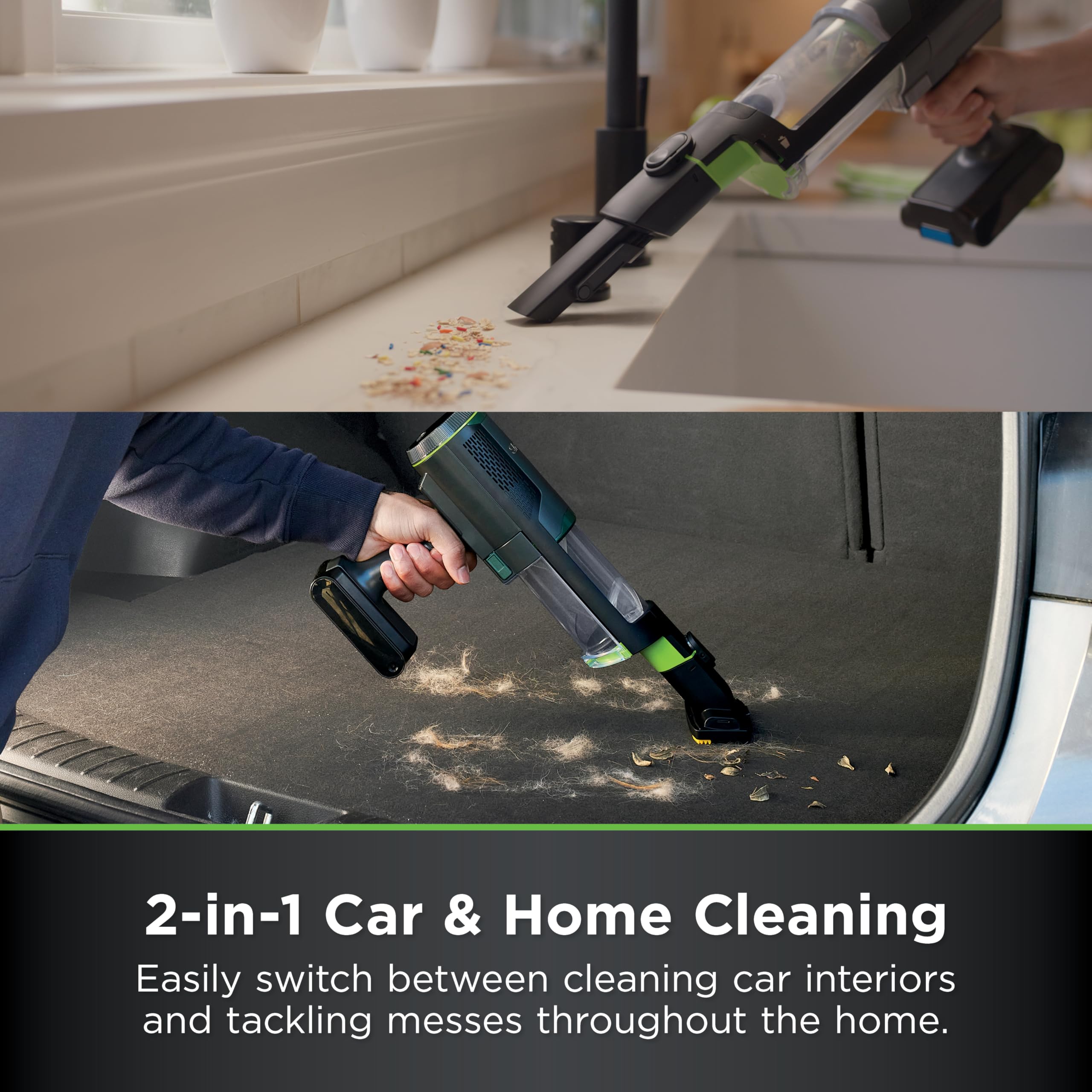 Shark PowerBoost 40-minute runtime supports longer cleaning sessions on a single charge.