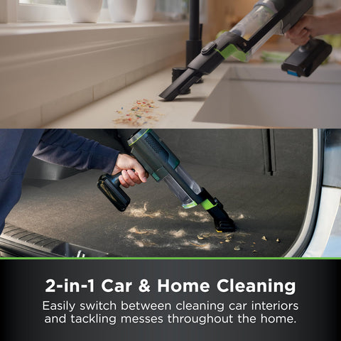Shark PowerBoost 40-minute runtime supports longer cleaning sessions on a single charge.