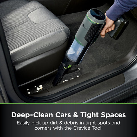 2-in-1 design cleans both car interiors and home surfaces with ease.