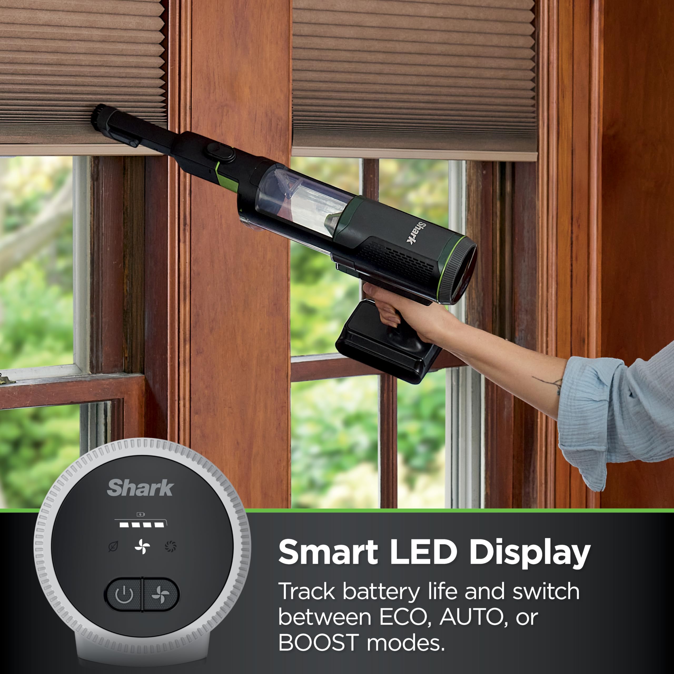 Includes FurFins and Duster Crevice tools for versatile cleaning.