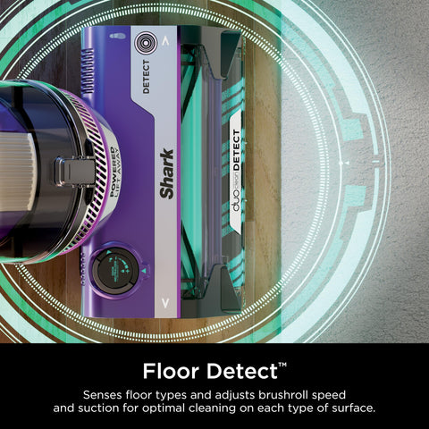 Shark POWERDETECT edge-detect cleaning reaching along edges