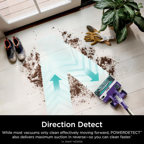 Shark POWERDETECT Odor Neutralizer keeps interior air fresh during use