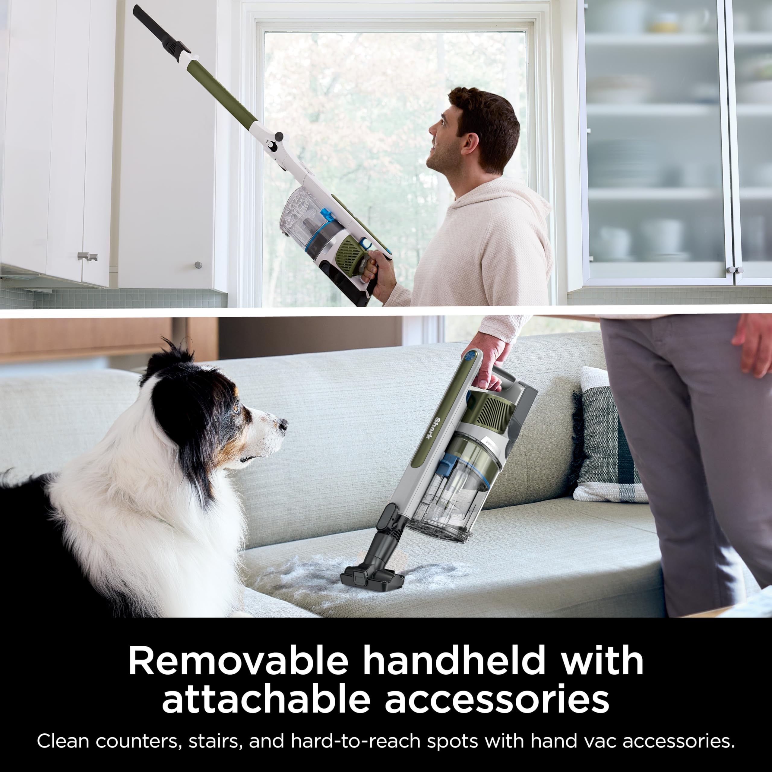 Shark PowerPro Flex Pet Plus offers up to 50 minutes of runtime
