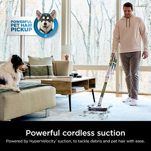 Shark PowerPro Flex Pet Plus self-cleaning brushroll reduces hair wrap during pet cleaning