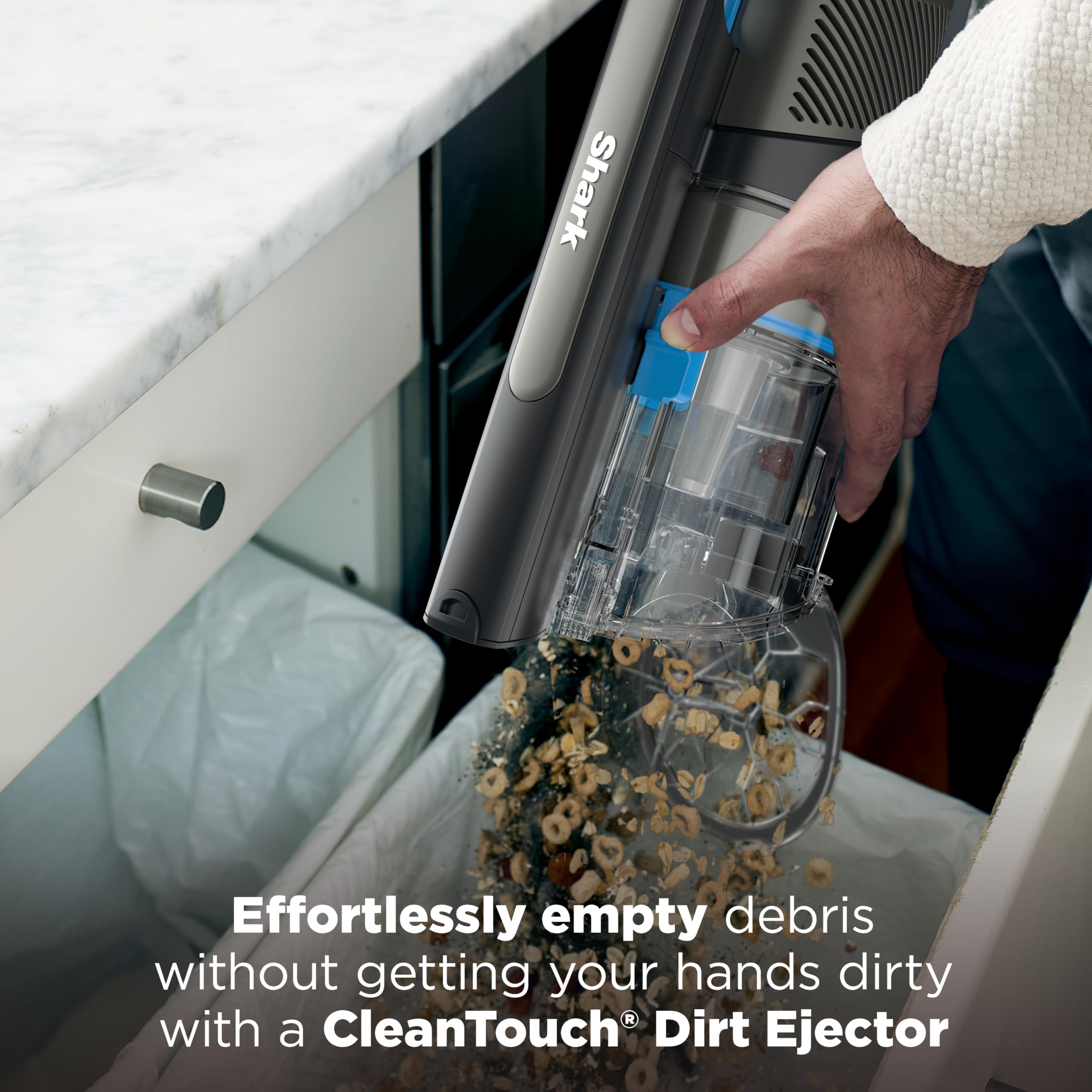 Shark PowerPro Reveal Plus includes 8-inch Crevice Tool and Upholstery Tool