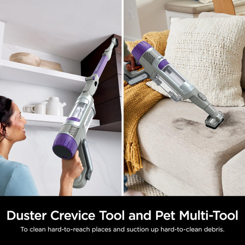 Shark PowerDetect compact fold for easy storage after cleaning.