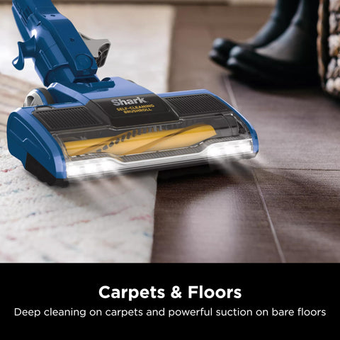 Shark Rocket corded stick vacuum ready for quick, powerful floor cleaning