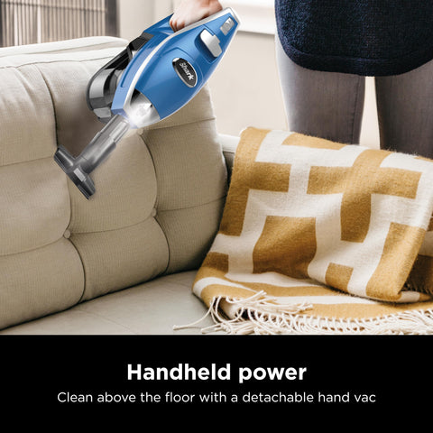 Shark Rocket handheld conversion for above-floor pet hair cleanup