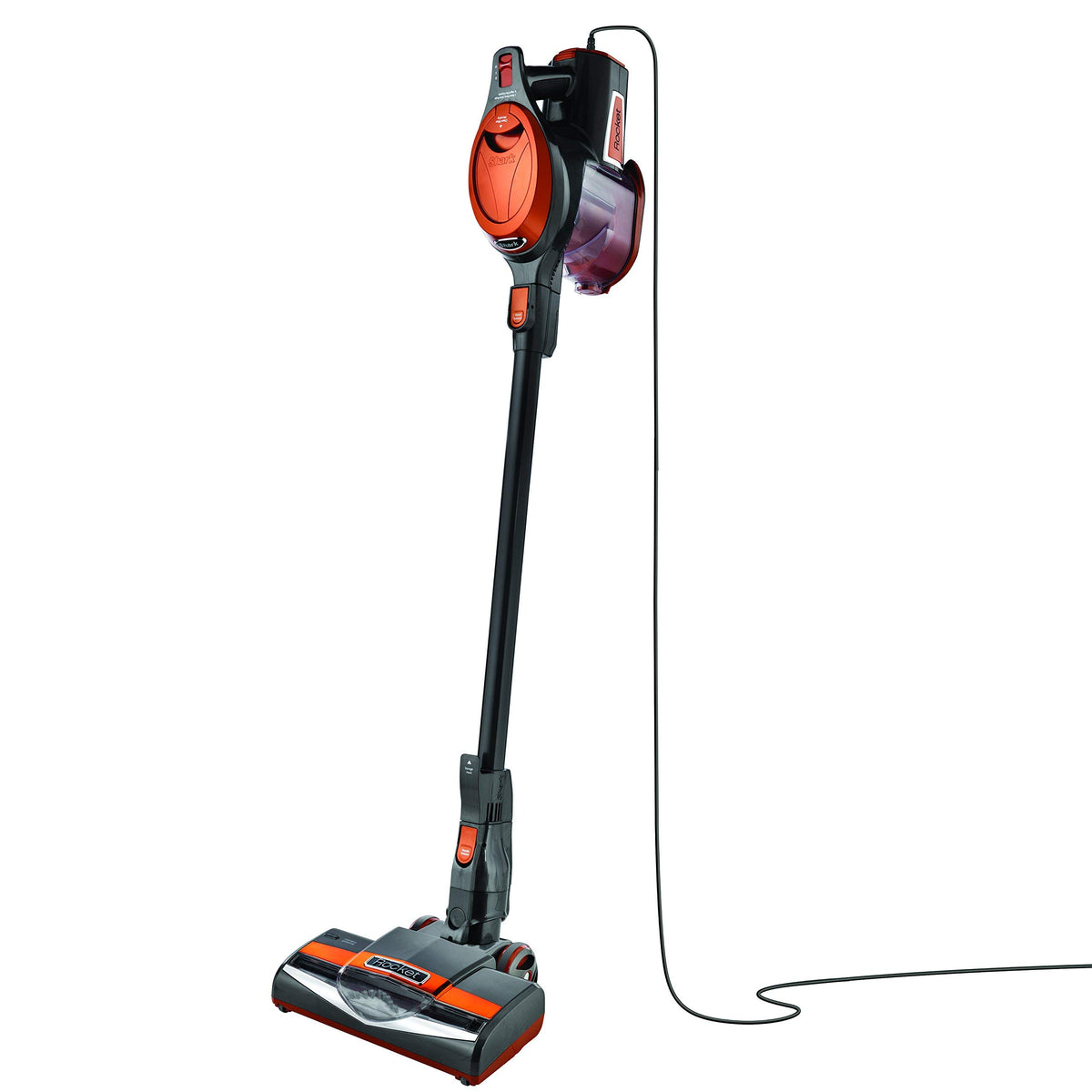 Shark Rocket Ultra-Light vacuum showing the handle conversion for handheld cleaning