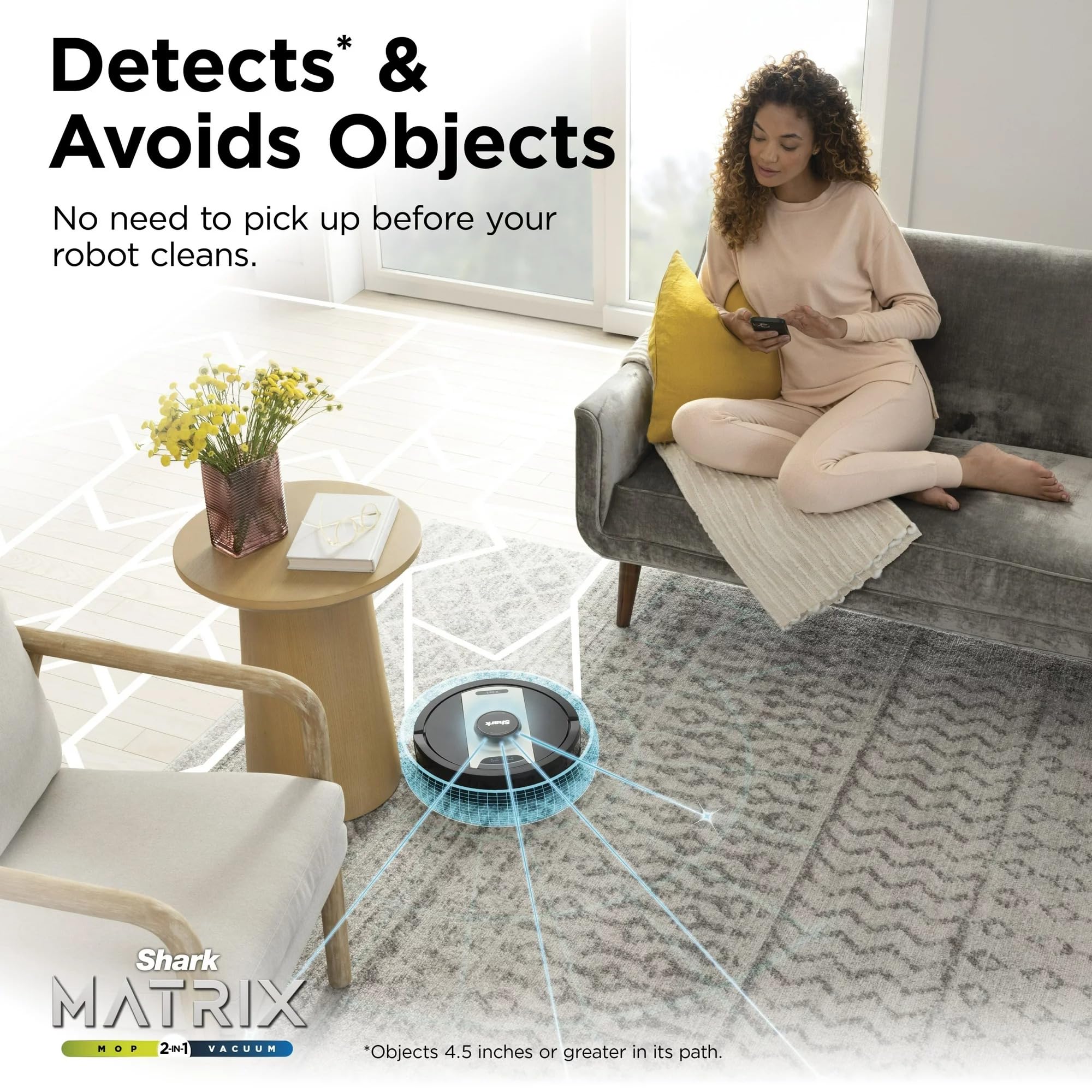 Shark RV2400WD alexa-compatibility enables hands-free control in daily routines.