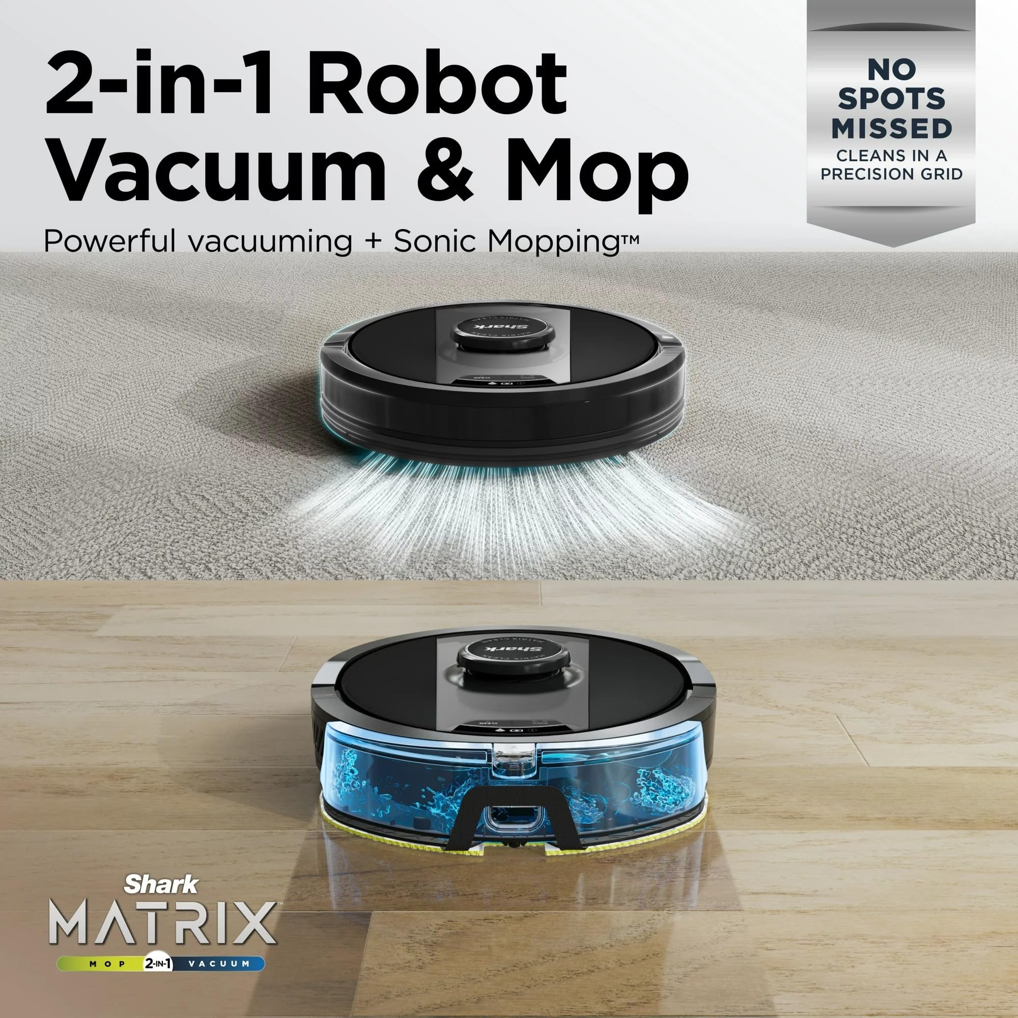 Shark RV2400WD matrix-clean-map showcases precise home mapping for targeted cleaning.