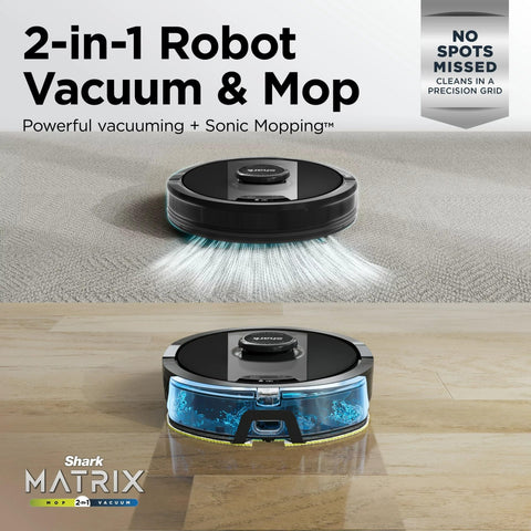 Shark RV2400WD matrix-clean-map showcases precise home mapping for targeted cleaning.