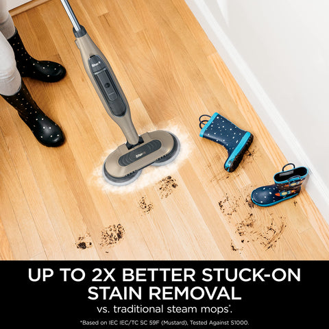 Shark S7001 offers three steam modes for versatile cleaning.