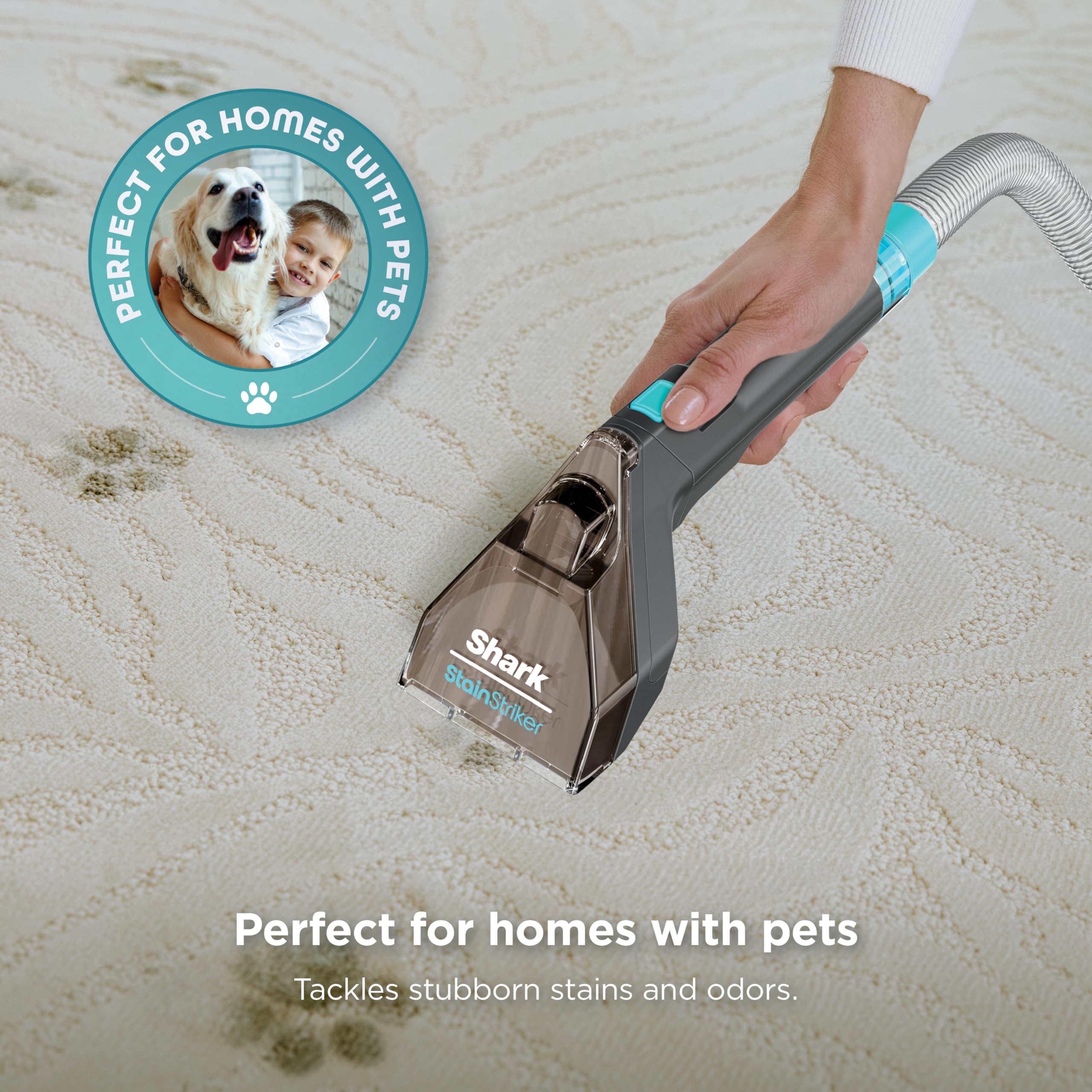Shark StainStriker ideal for car interiors and upholstery cleaning