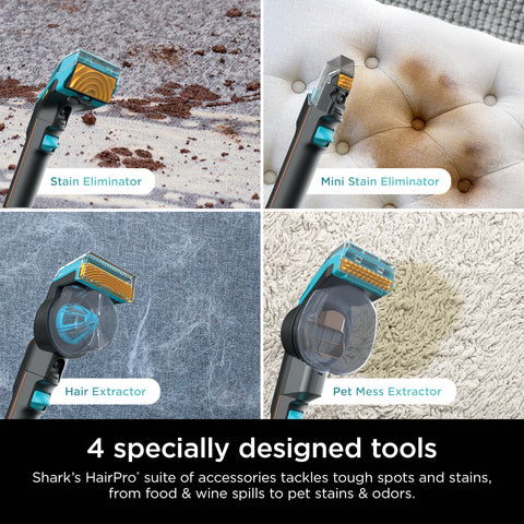 Shark StainStriker HairPro compact, lightweight design for easy storage